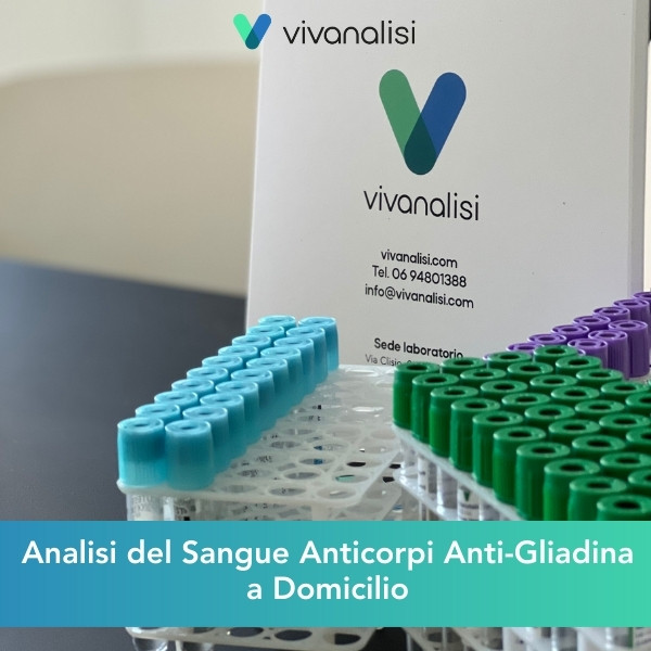 analisi del sangue Anticorpi Anti-Gliadina a domicilio Roma